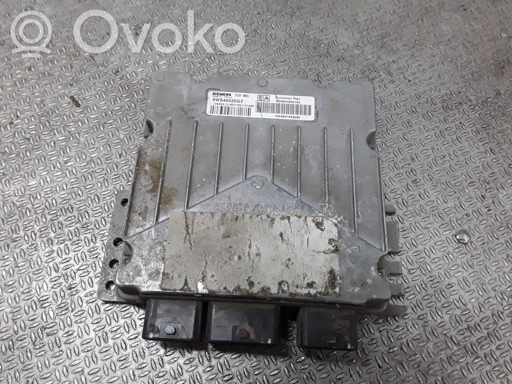 Peugeot 307 Engine control unit/module 