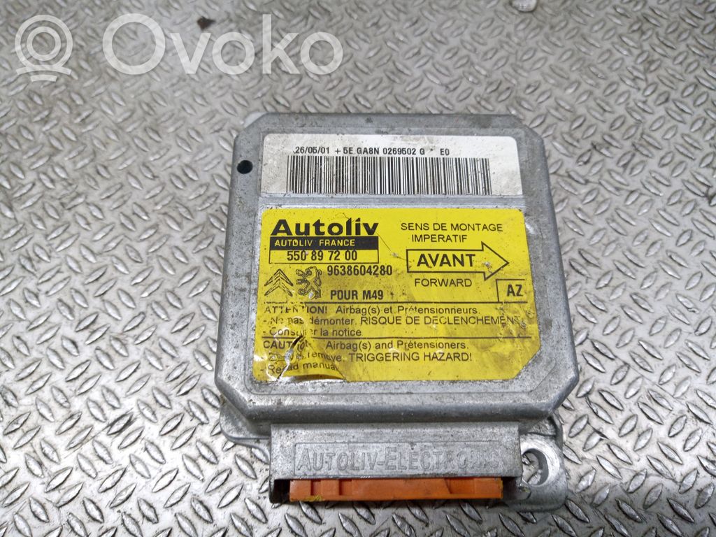 Citroen Berlingo Airbag control unit/module 