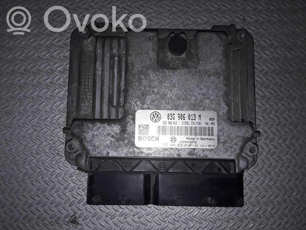Skoda Fabia Mk2 (5J) Engine control unit/module 