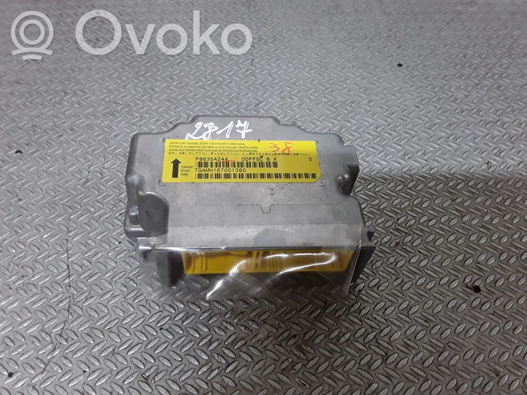 Mitsubishi Lancer VIII Oro pagalvių valdymo blokas 