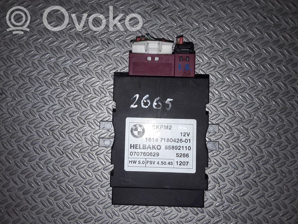 BMW 1 E81 E87 Fuel injection pump control unit/module 