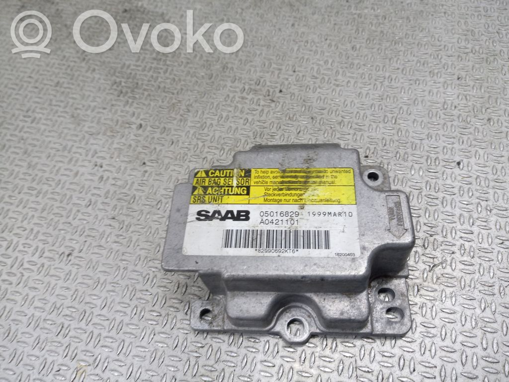 Saab 9-3 Ver1 Airbag control unit/module 