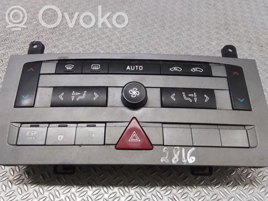 Citroen C5 Climate control unit 