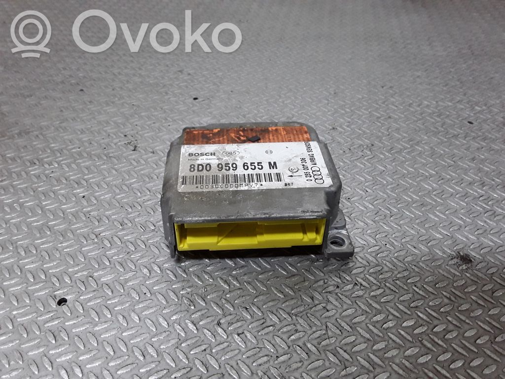 Audi A4 S4 B5 8D Unidad de control/módulo del Airbag 