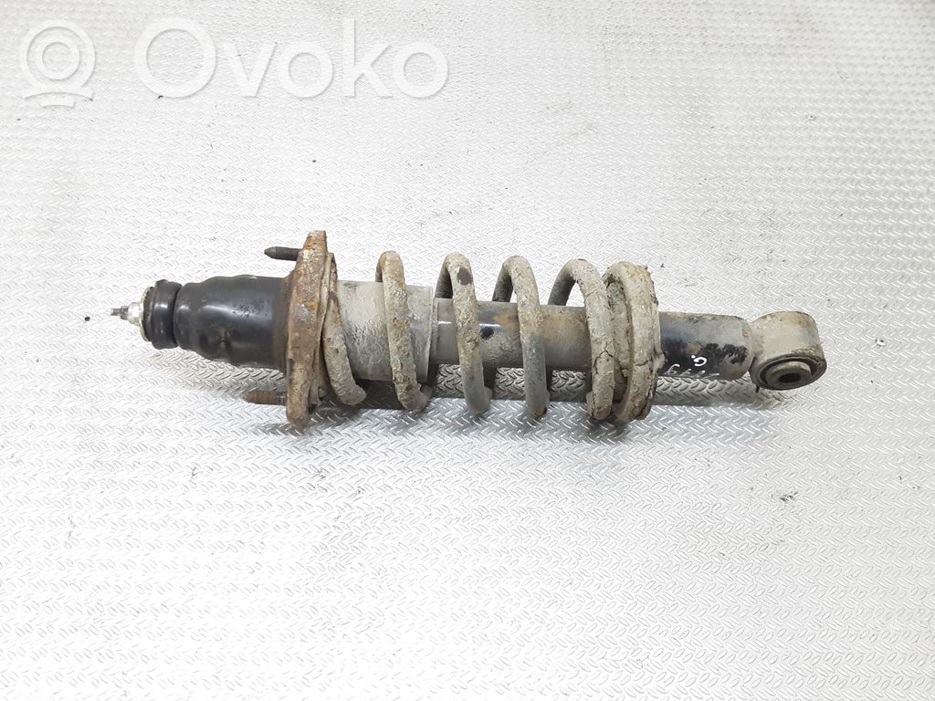 Rear shock absorber with coil spring