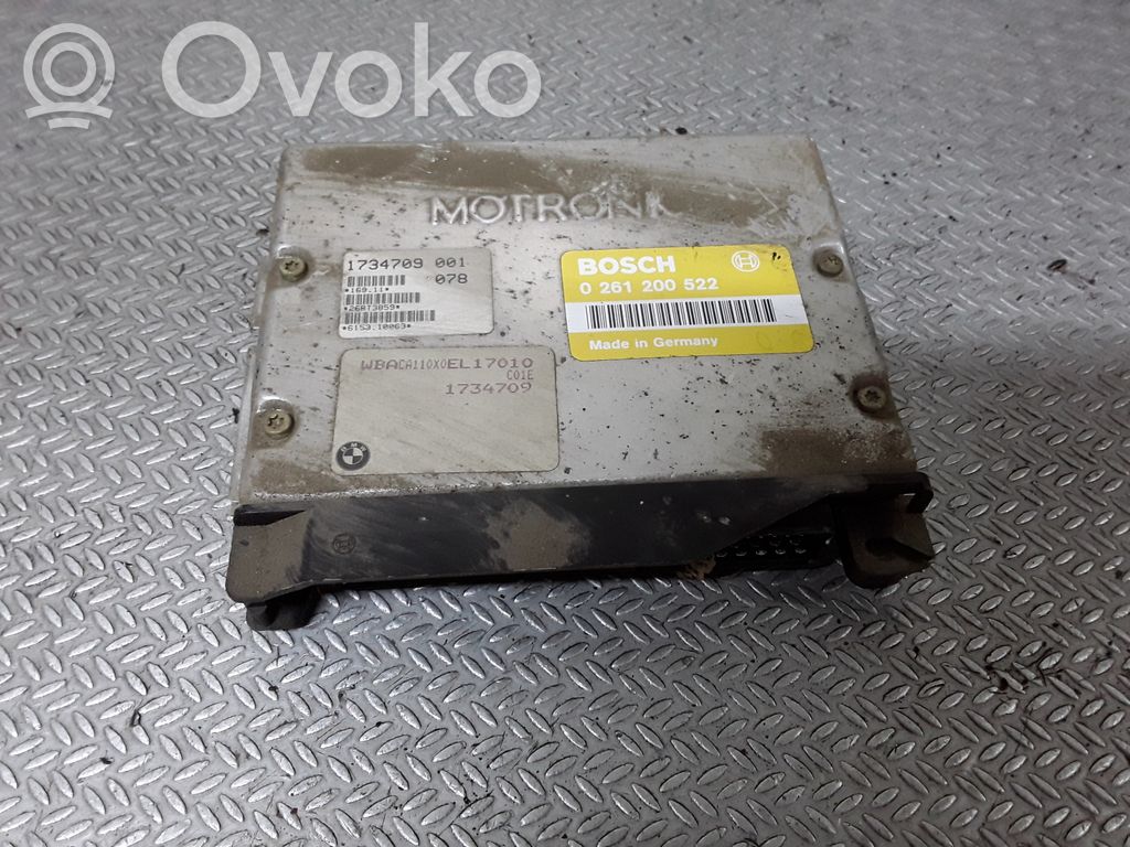 Sterownik / Moduł ECU   1734709001,0261200522