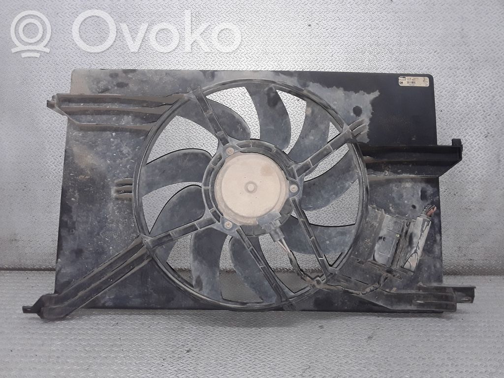 Opel Vectra C Elektrinis radiatorių ventiliatorius 