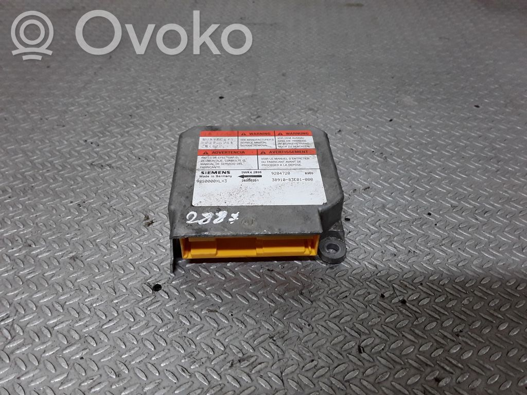 Airbag control unit/module   9204720