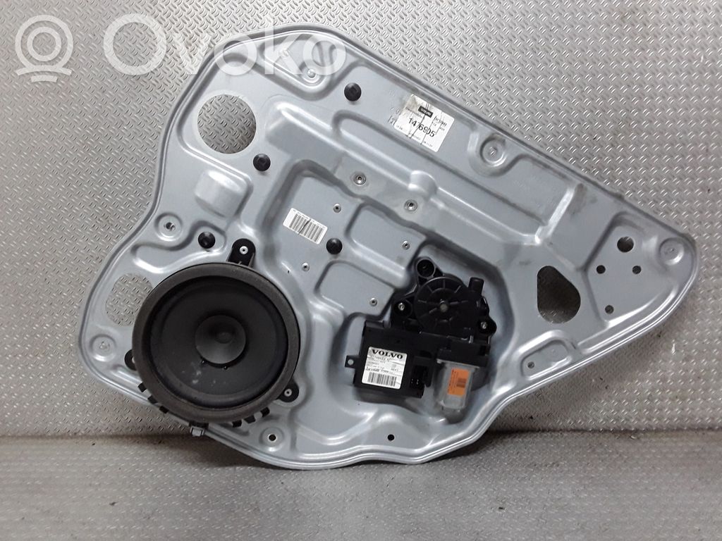 Volvo V50 Alzacristalli della portiera posteriore con motorino 