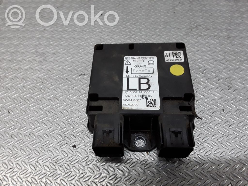 Ford Fiesta Module de contrôle airbag 