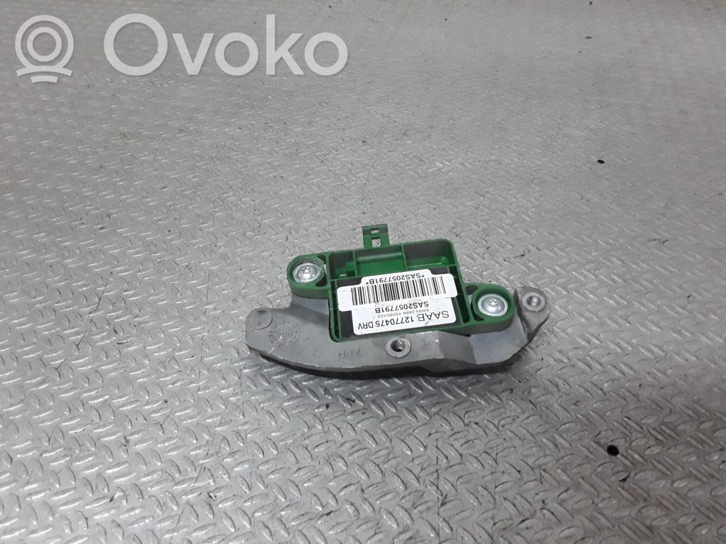 Saab 9-5 Airbag deployment crash/impact sensor 