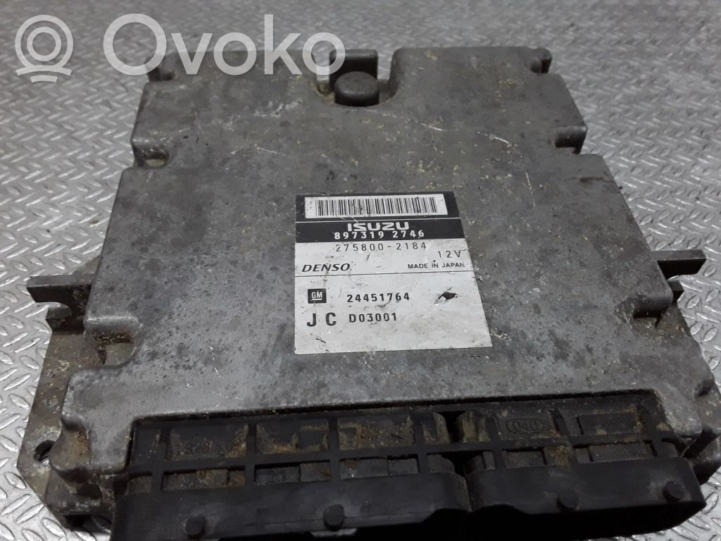 Opel Vectra C Engine control unit/module 
