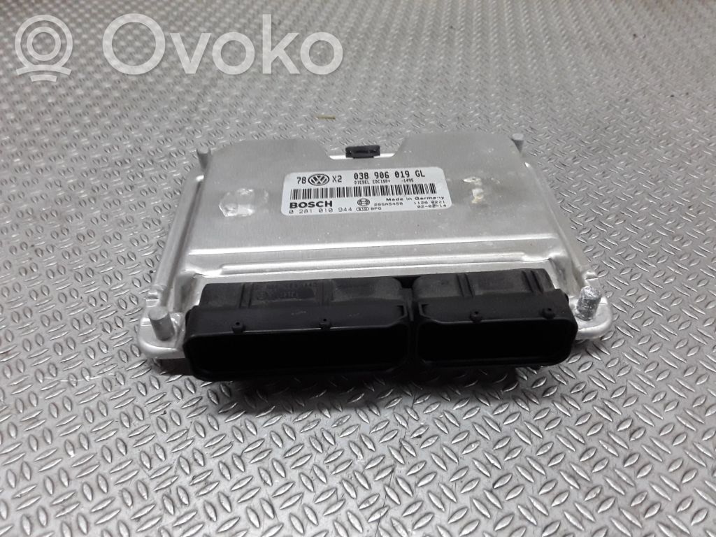 Engine control unit/module   038906019GL,0281010944