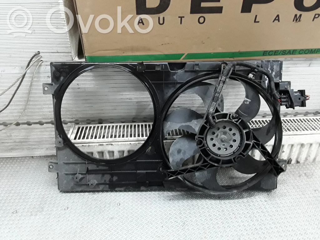 Volkswagen New Beetle Elektrinis radiatorių ventiliatorius 