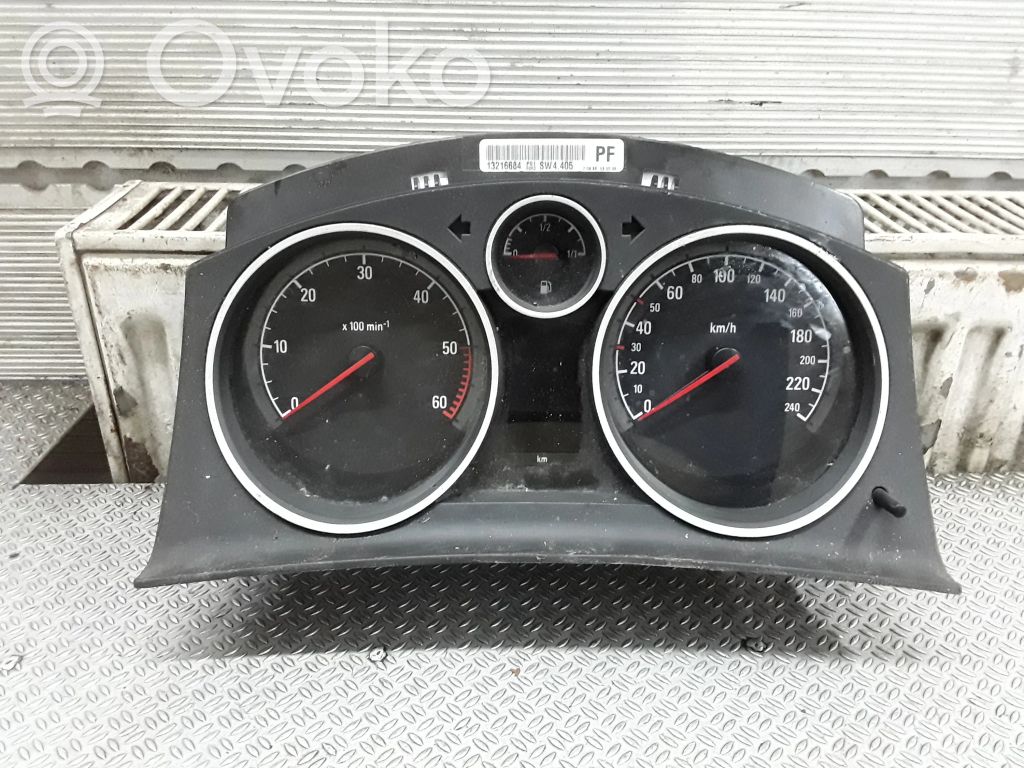 Opel Zafira B Tachimetro (quadro strumenti)