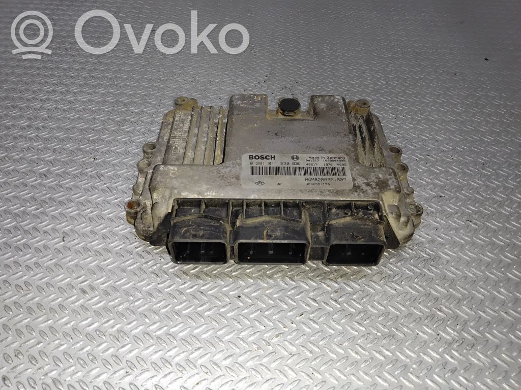 Engine control unit/module   0281011530,8200391179