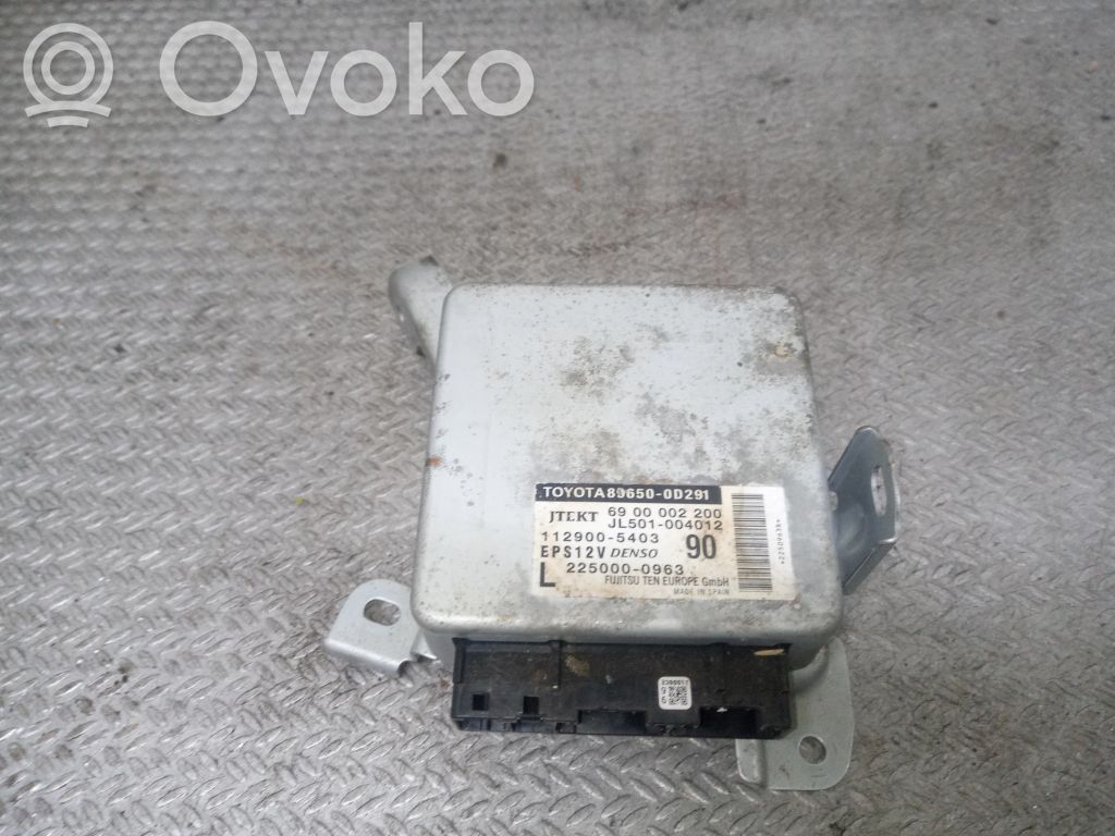 Power steering control unit/module   896500D291,6900002200
