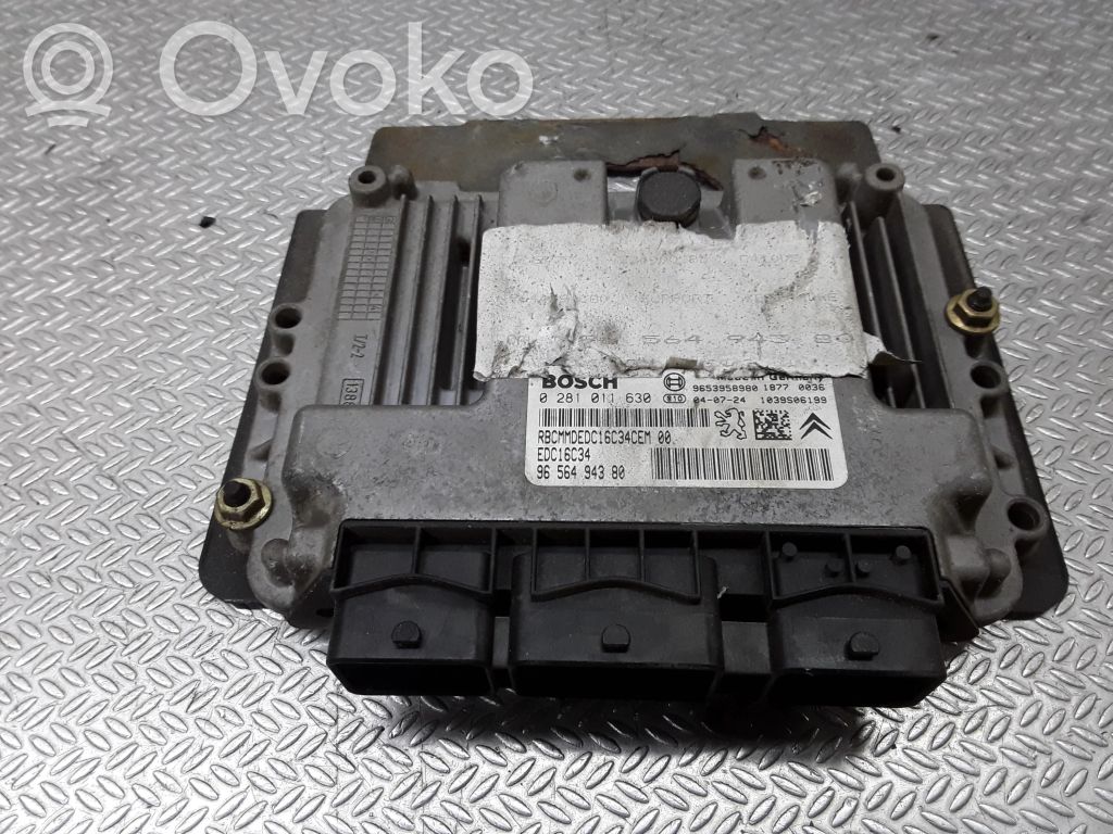 Citroen C4 I Engine control unit/module 