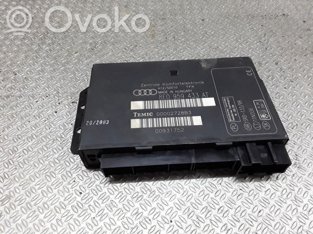 Audi A4 S4 B6 8E 8H Module confort 