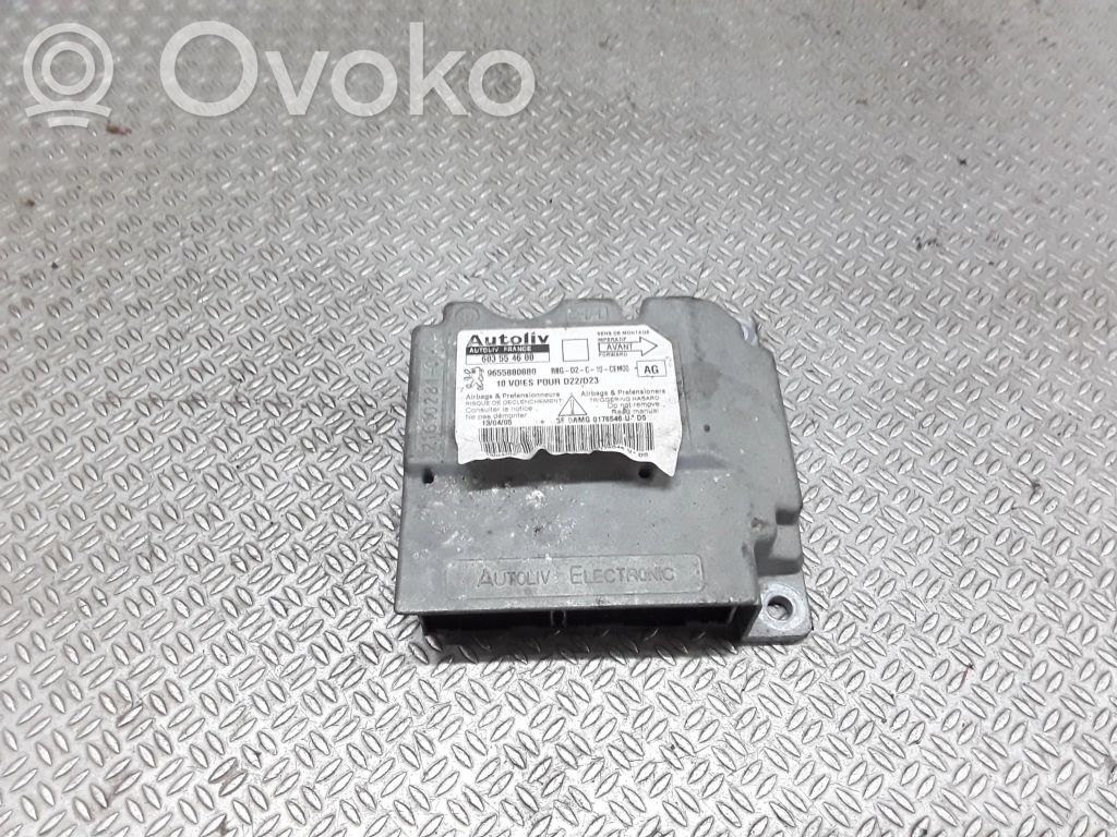 Turvatyynyn ohjainlaite/moduuli   9655880880