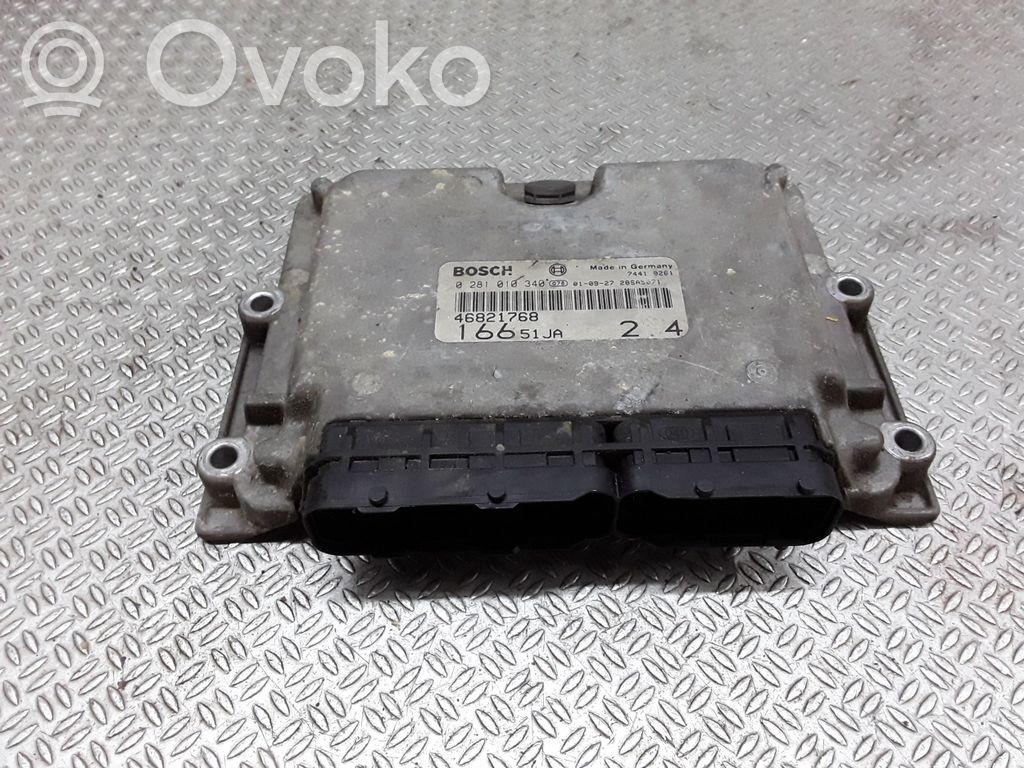 Alfa Romeo 166 Variklio valdymo blokas 