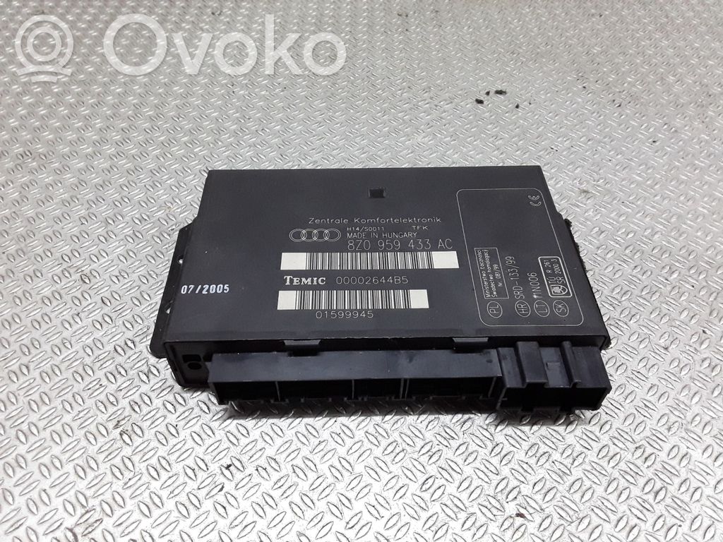 Komforto modulis   8Z0959433AC