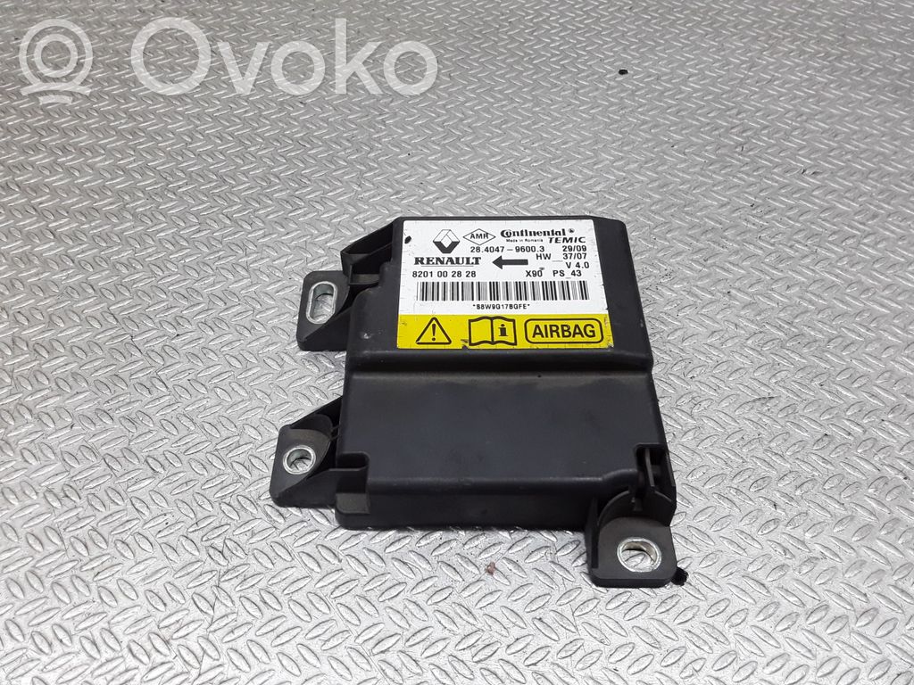 Airbag control unit/module   8201002828