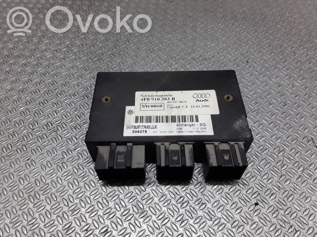 Tow bar trailer control unit/module   4F0910383B