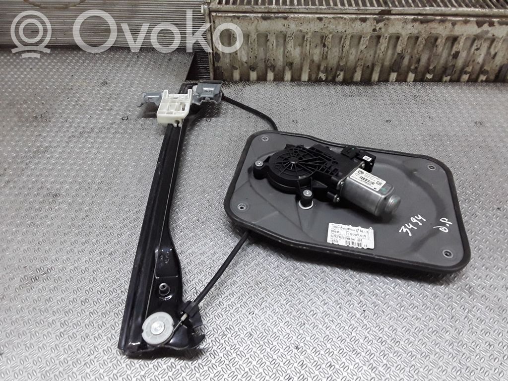 Skoda Roomster (5J) Fensterheber elektrisch mit Motor Tür vorne 