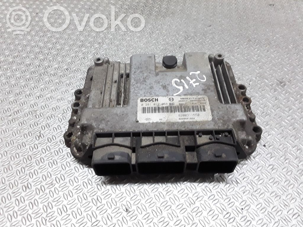 Unidad de control/módulo del motor   8200311550,0281012058