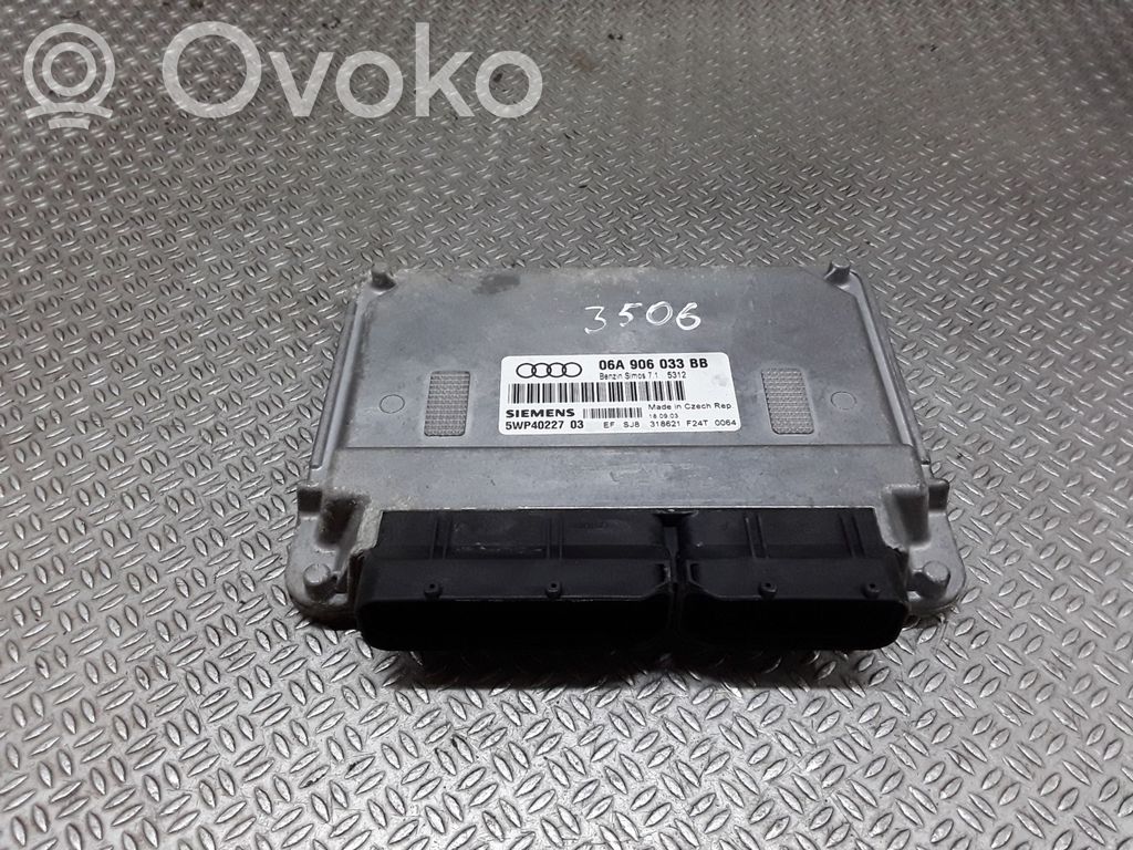 Audi A3 S3 8P Engine control unit/module 