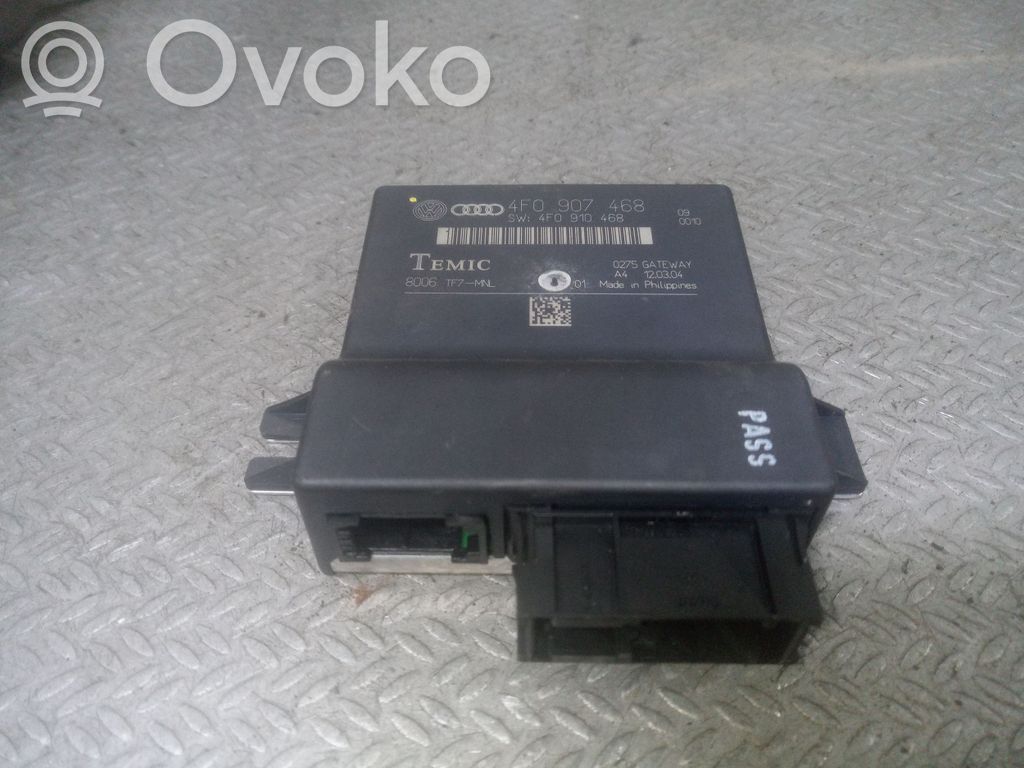 Audi A6 S6 C6 4F Modulo di controllo accesso 
