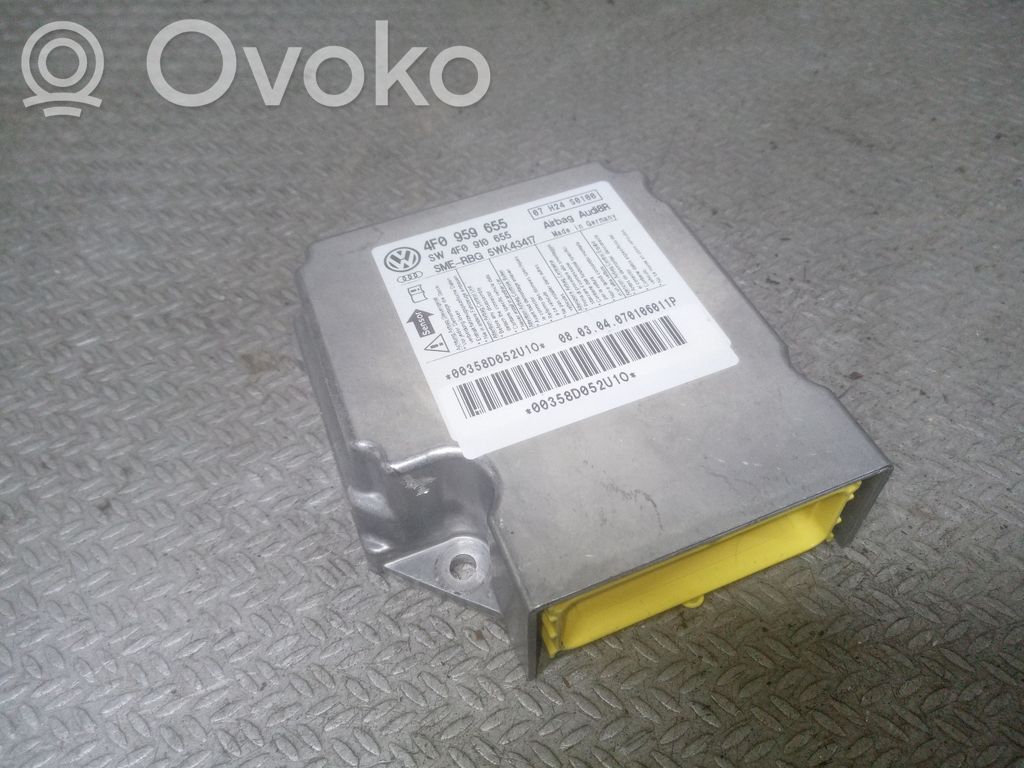 Sterownik / Moduł Airbag   4F0959655,4F0910655