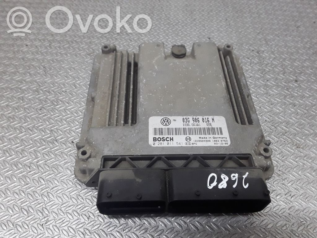 Volkswagen Caddy Unitate/modul de control motor 