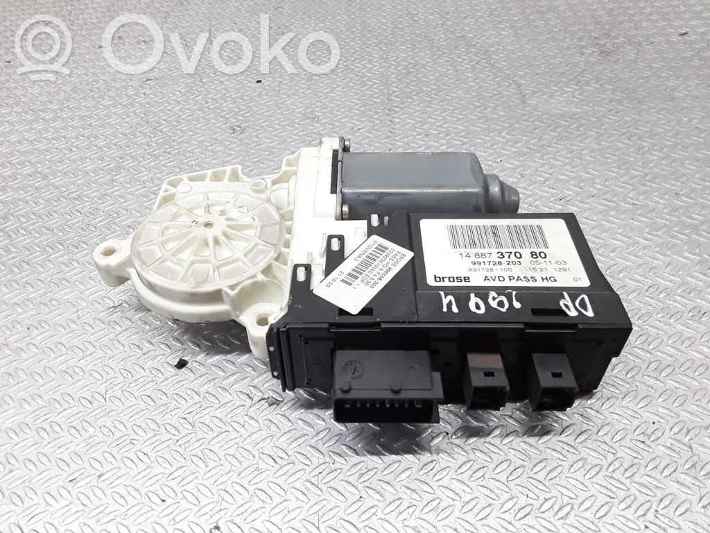 Peugeot 807 Motor del regulador de la ventanilla de la puerta delantera 