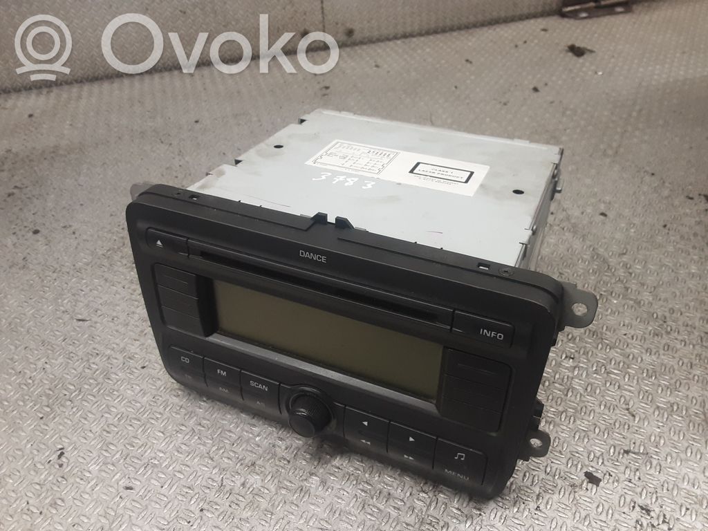 Skoda Fabia Mk2 (5J) Unitate principală radio/CD/DVD/GPS 
