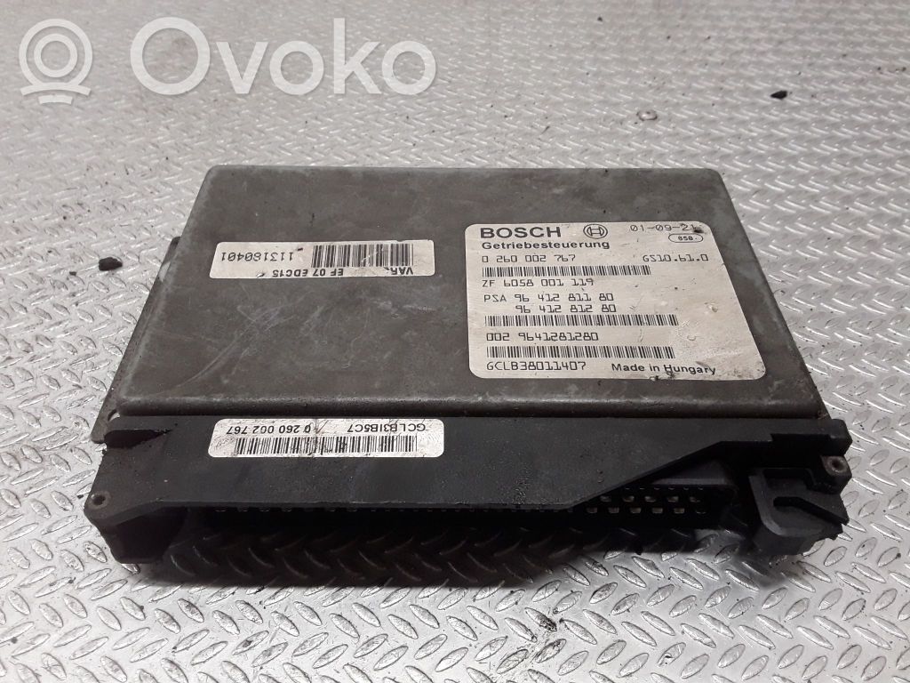 Gearbox control unit/module   0260002767,9641281280