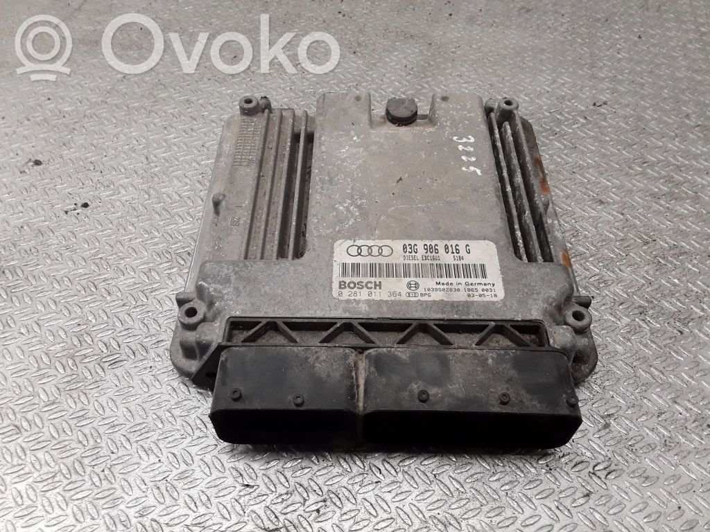 Motorsteuergerät/-modul   03G906016G,0281011364