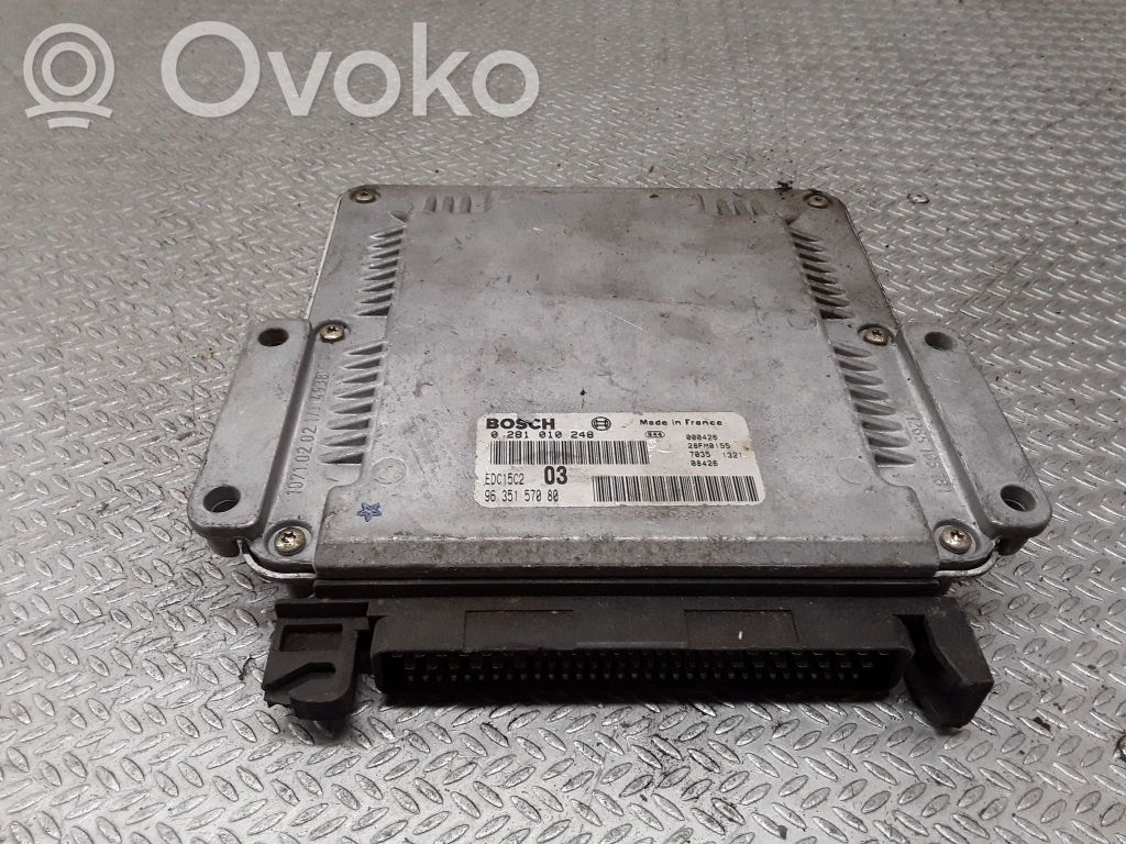 Peugeot 406 Engine control unit/module 
