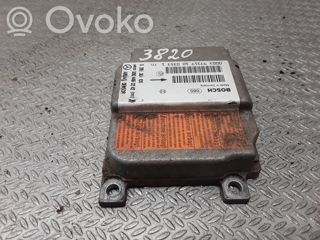 Unitate/modul de comandă airbaguri   0285001105