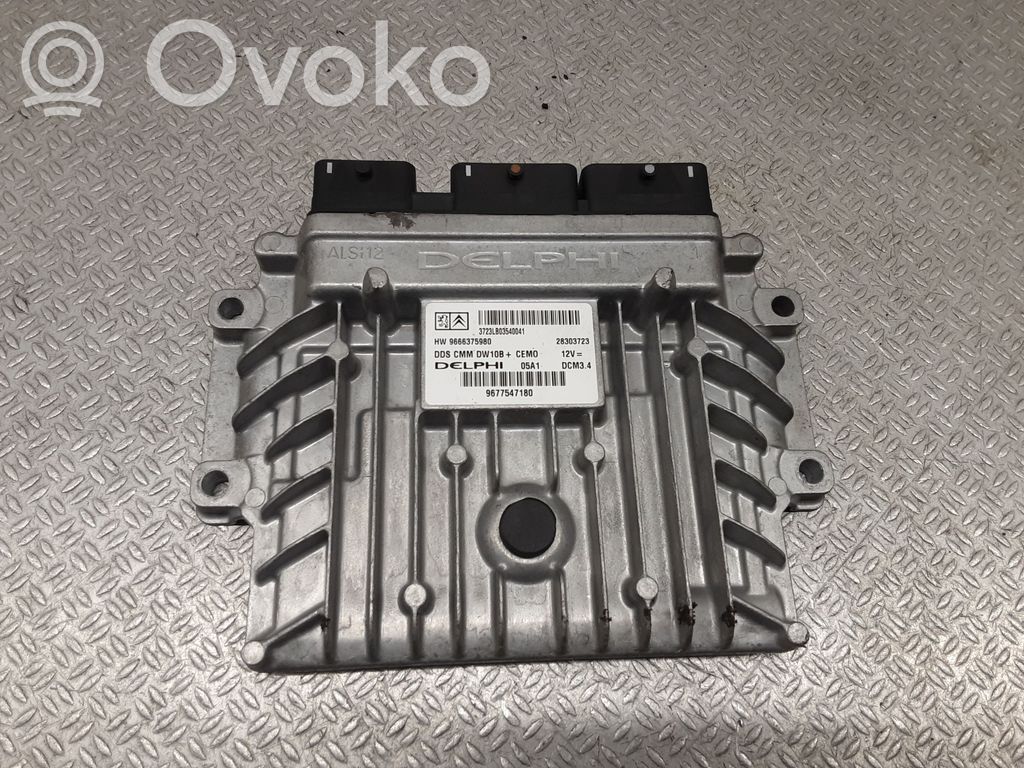 Peugeot 508 Engine control unit/module 
