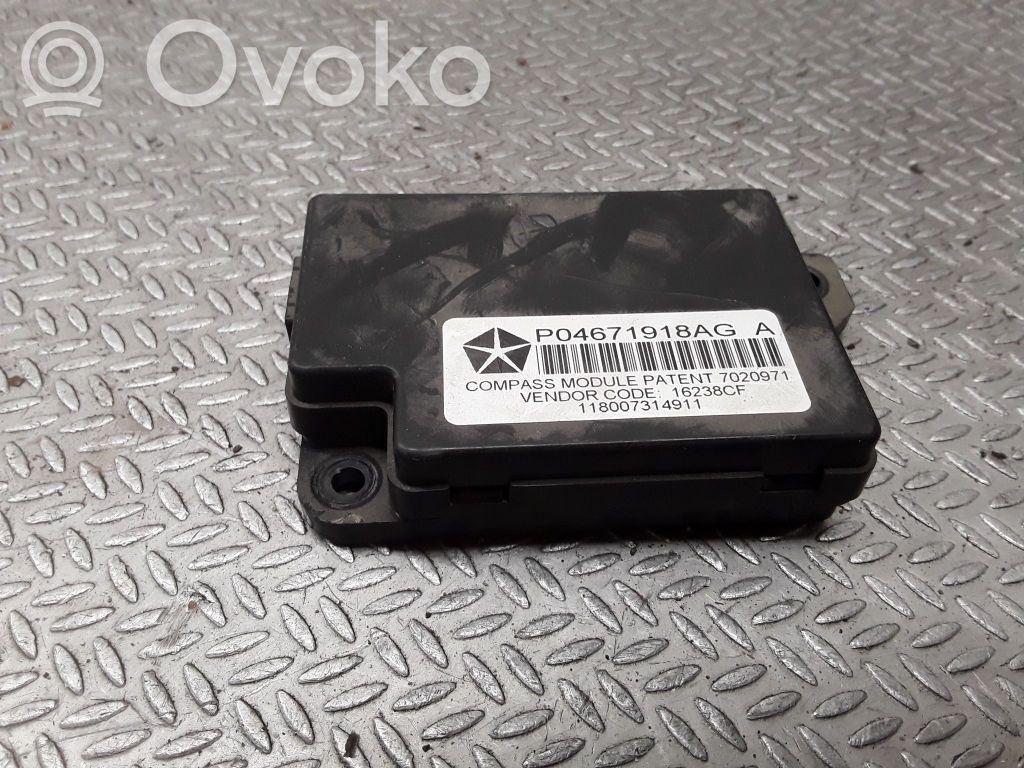 Unité / module navigation GPS   P04671918AG