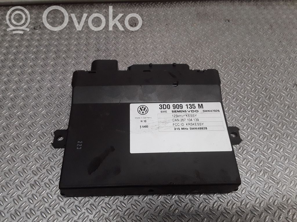 Centralina/modulo keyless go   3D0909135M