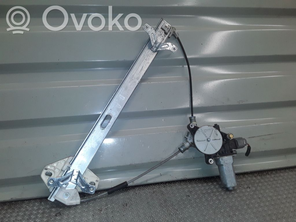Front door window regulator with motor