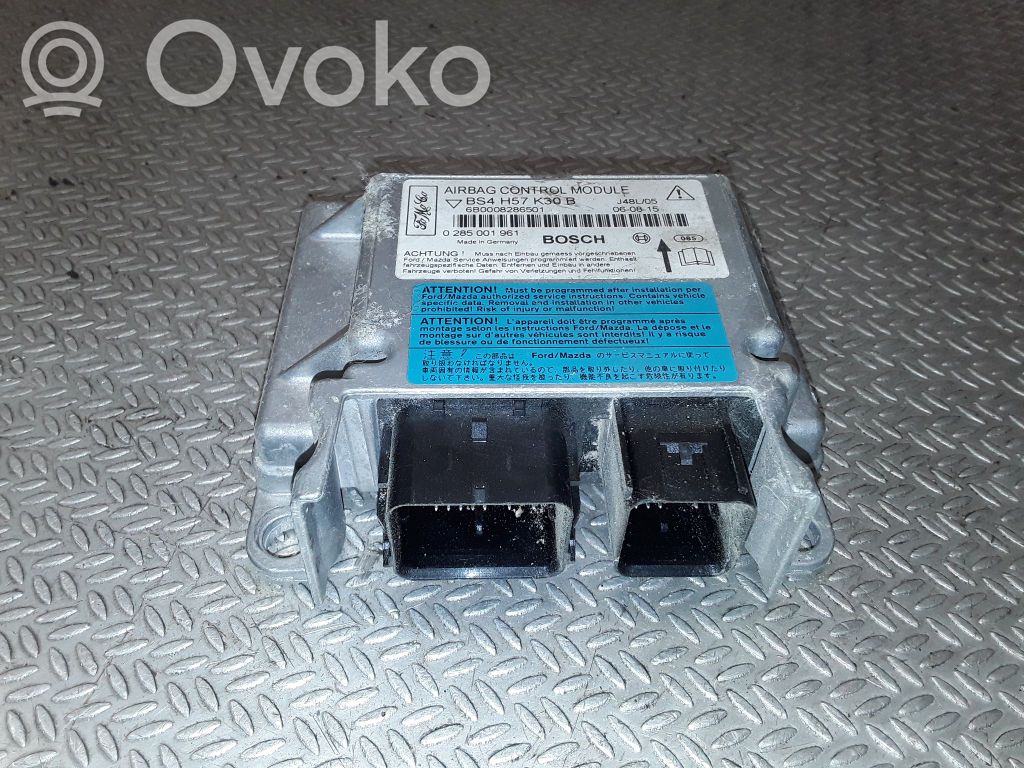 Airbag control unit/module   BS4H57K30B,0285001961
