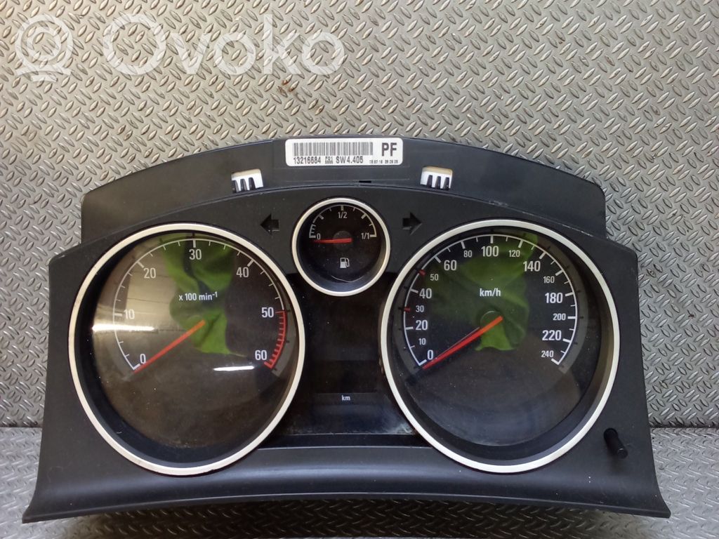 Speedometer (instrument cluster)   13216684
