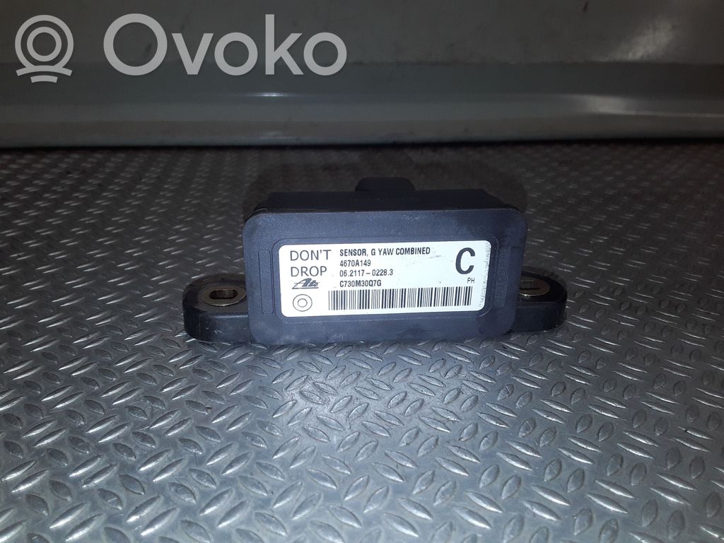 Mitsubishi Outlander Sensore di imbardata accelerazione ESP 