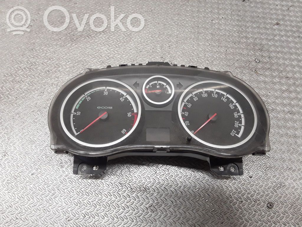 Opel Corsa D Speedometer (instrument cluster) 