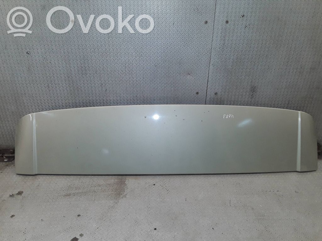 Rear window tailgate spoiler