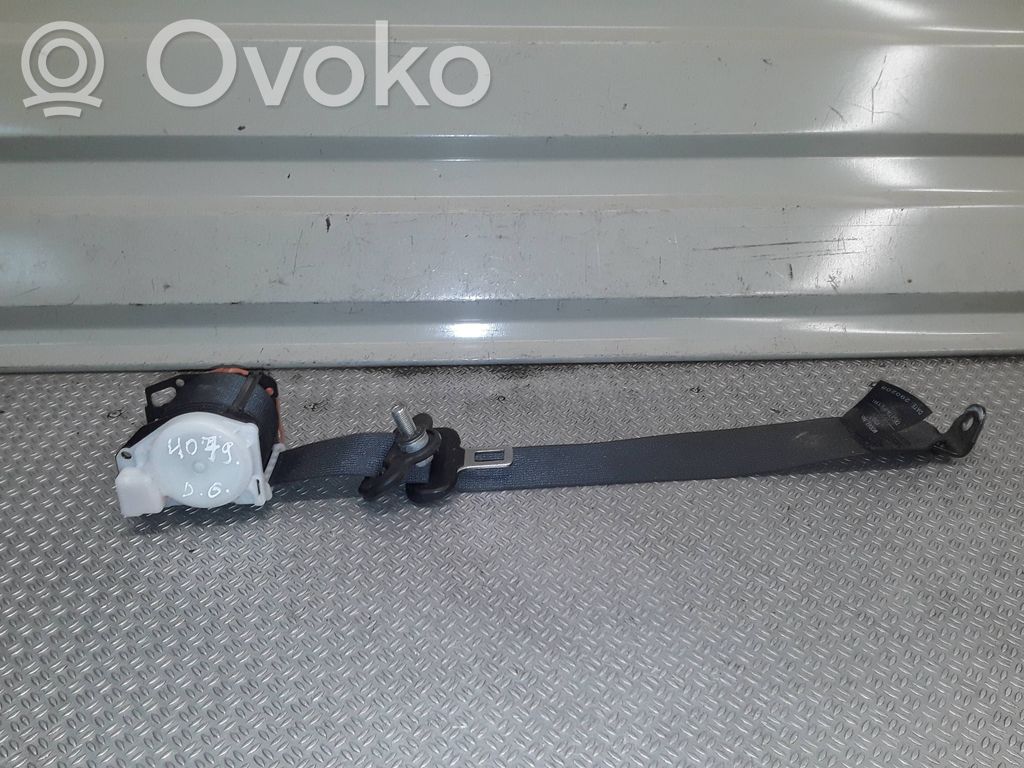 Opel Agila B Cinturón trasero 